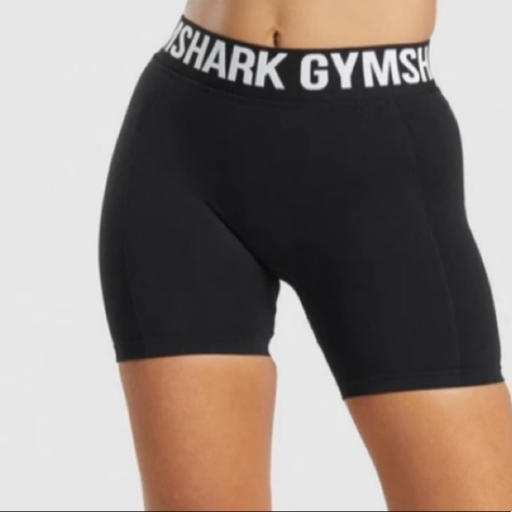 Gymshark Black/White Flex Shorts